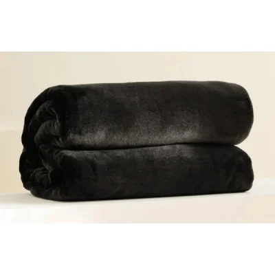 Blanket Floss 200x220 black